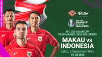 Hasil Lengkap Matchday 2 dan Klasemen Grup J Kualifikasi Piala Asia U-23 2026: Timnas Indonesia Tempel Korea Selatan