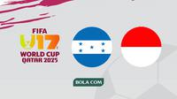 Ini Link Live Streaming Honduras U-17 Vs Timnas Indonesia U-17 2025 di Piala Dunia U-17 2025